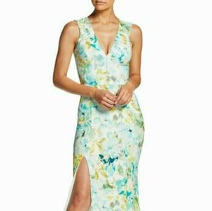 NWT Dress the Population Sandra Crepe Gown